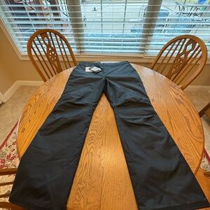 NWT Obermeyer Women’s Sugarbush Ski Pants Black Size 16 Regular Fit New